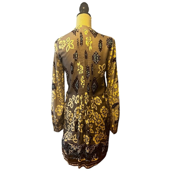 Sinequanone Paris, Lightweight Floral Print Dress, Size 8, Lilac-grey - Picture 10 of 16